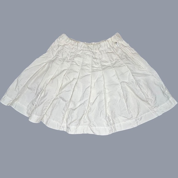 Nike Dresses & Skirts - Vintage Nike Blokette Pleated Mini Skirt S M 8 Sporty Coquette White Tenniscore